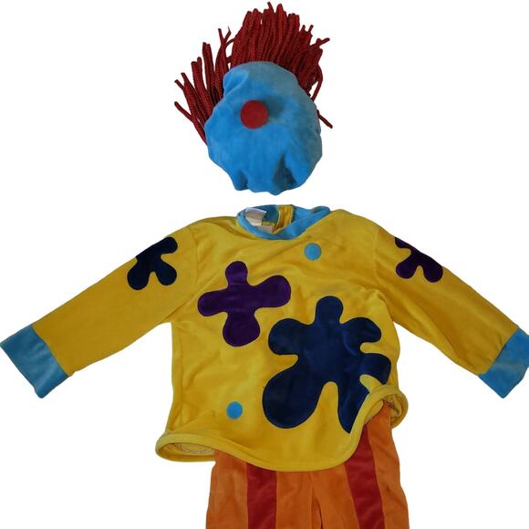 JOJO CIRCUS CLOWN COSTUME SIZE XS - Picture 2 of 8